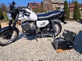 MZ 251 + SILNIK motocykl