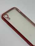 Iphone XR Etui Case Obudowa Przeźroczysto-Czerwona kod 2077