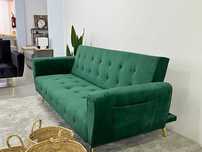 barato sofa cama verde envio gratis