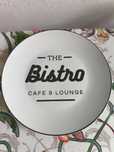 Talerz czarno biały Bistro