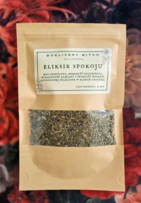 Mieszanka ziołowa zioła nasenne uspokajające Eliksir Spokoju