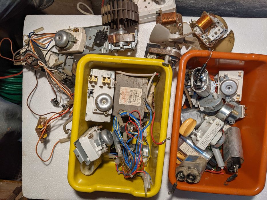 Мікрохвильовка, запчастини