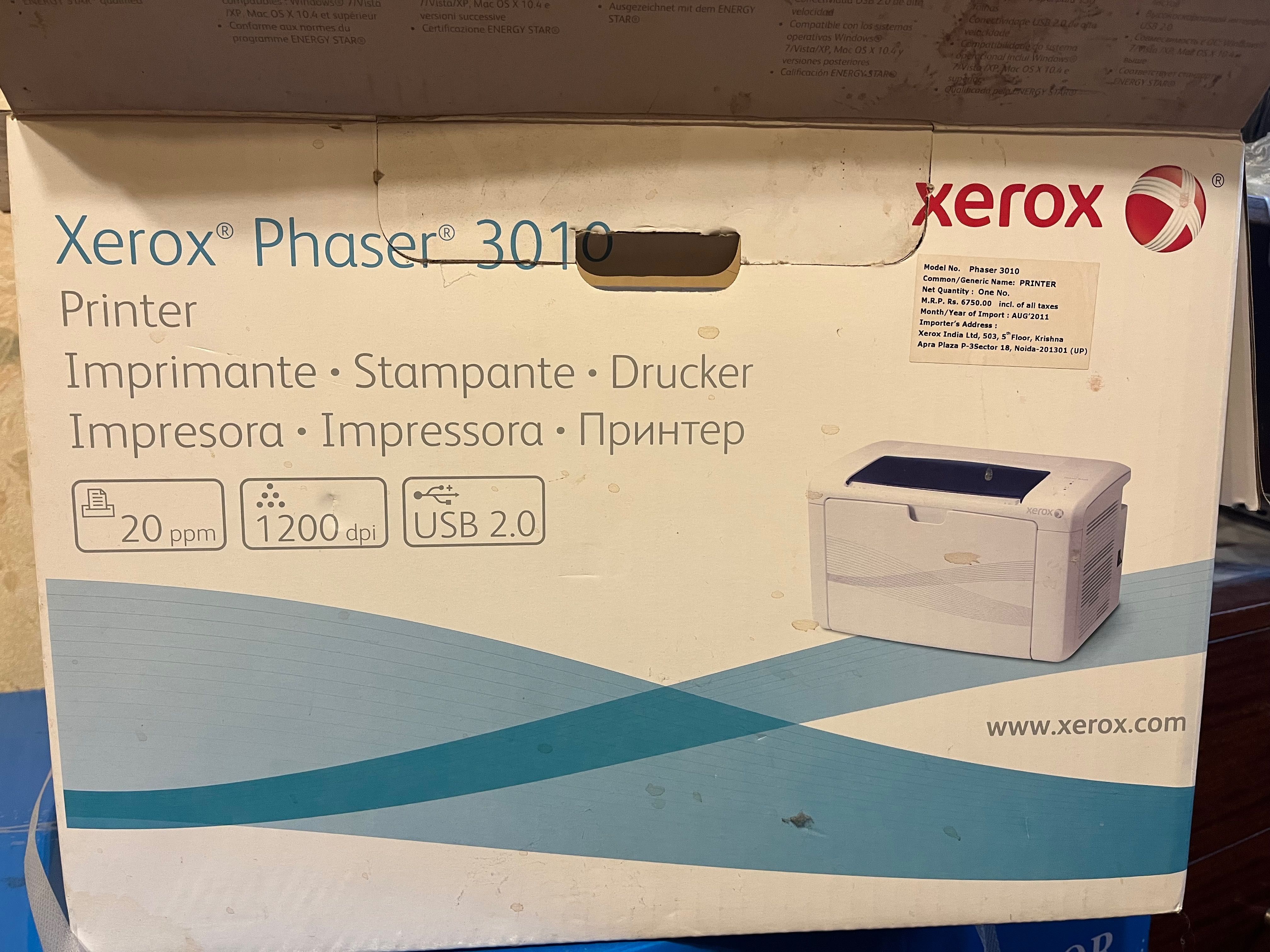 Принтер Xerox Phaser 3010