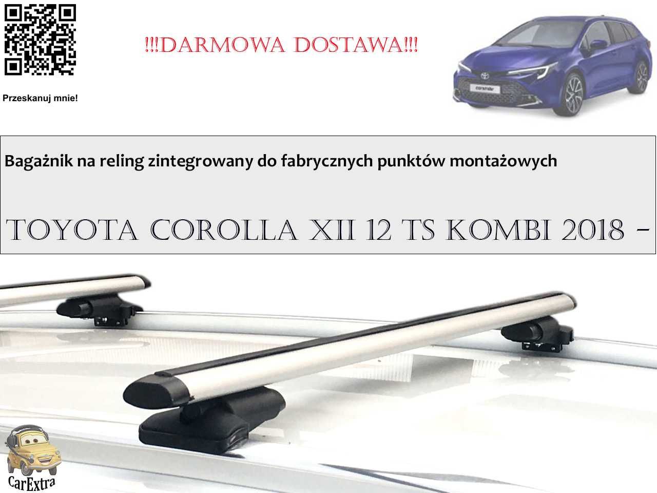 Bagaznik dachowy Toyota Corolla XII 12 TS Kombi 2018 -