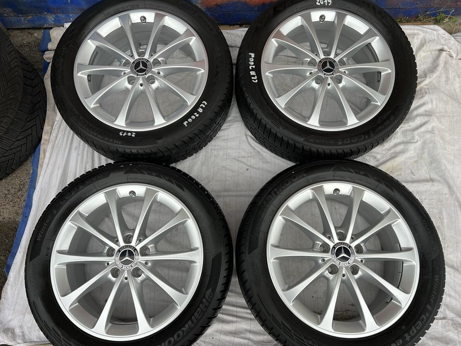 MERCEDES r17 5x112 CLA, A, B, C-Class HANKOOK 205 55 r17 2020 ЗИМА M+S