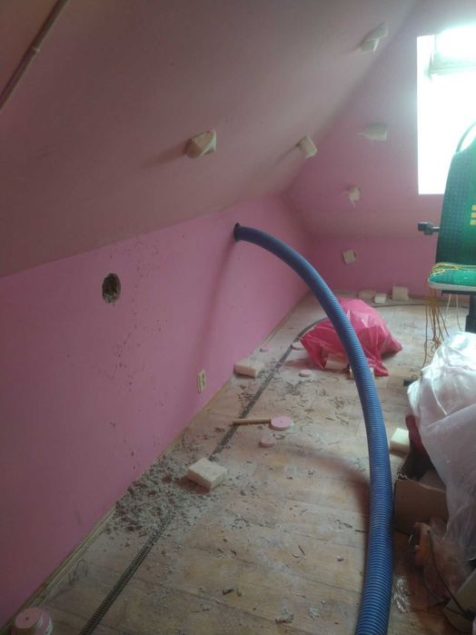 Naprawa izolacji poddasza bez konieczności ściągania płyt gk