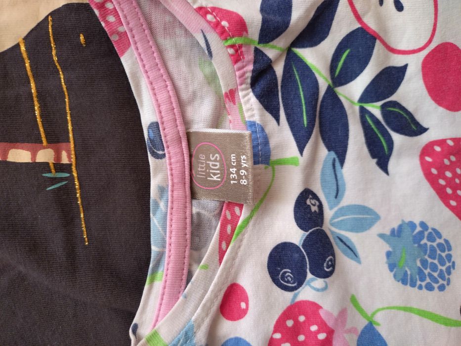 Zestaw t-shirtów dziewczęcych r 134-140