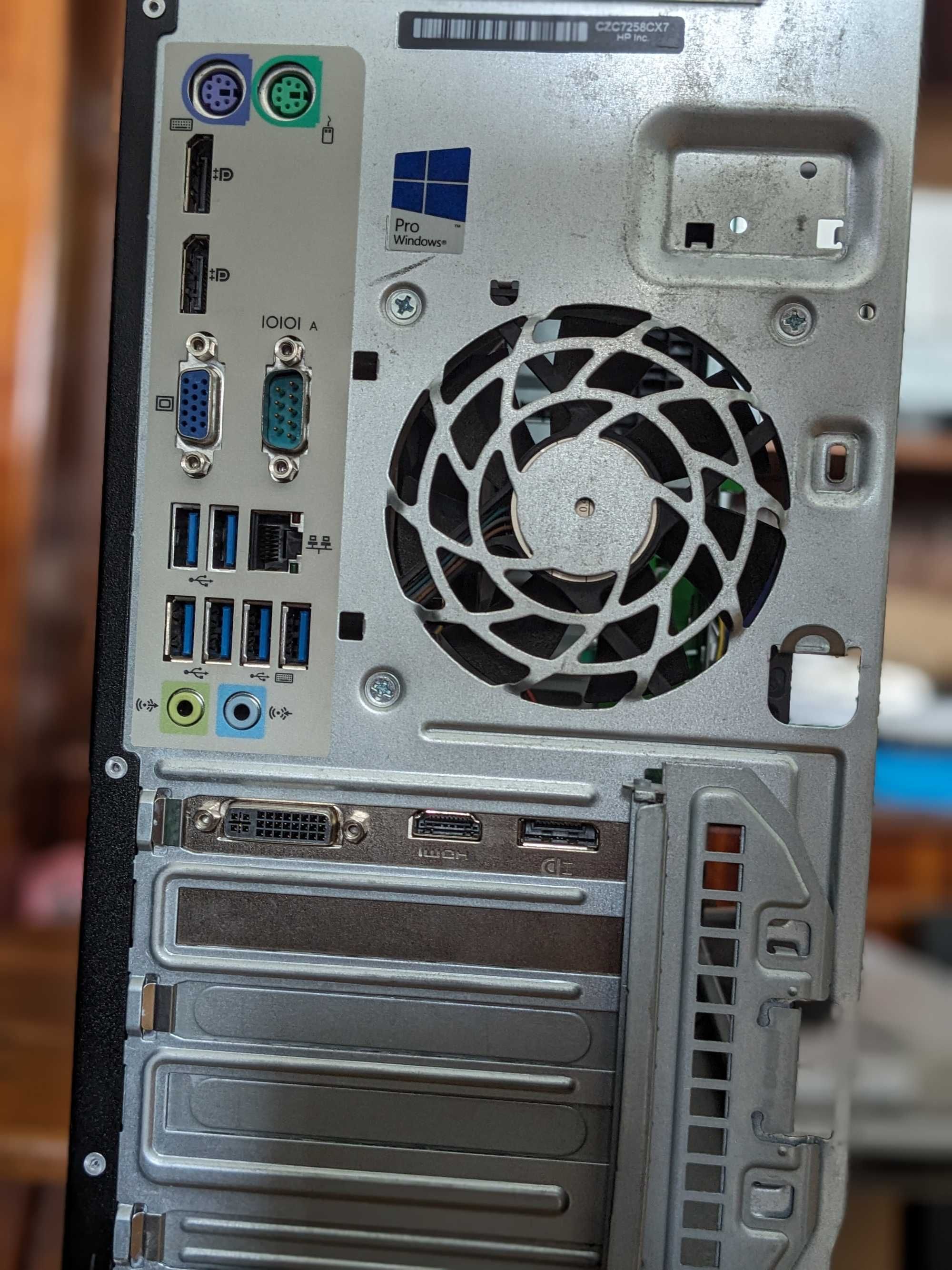 недорогий ігровий ПК HP intel core i3-6100\8gb ddr4\GTX 645\500gb