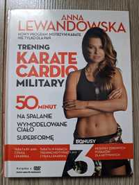 Płyta DVD trening, Karate Cardio Military, Anna Lewandowska, w folii