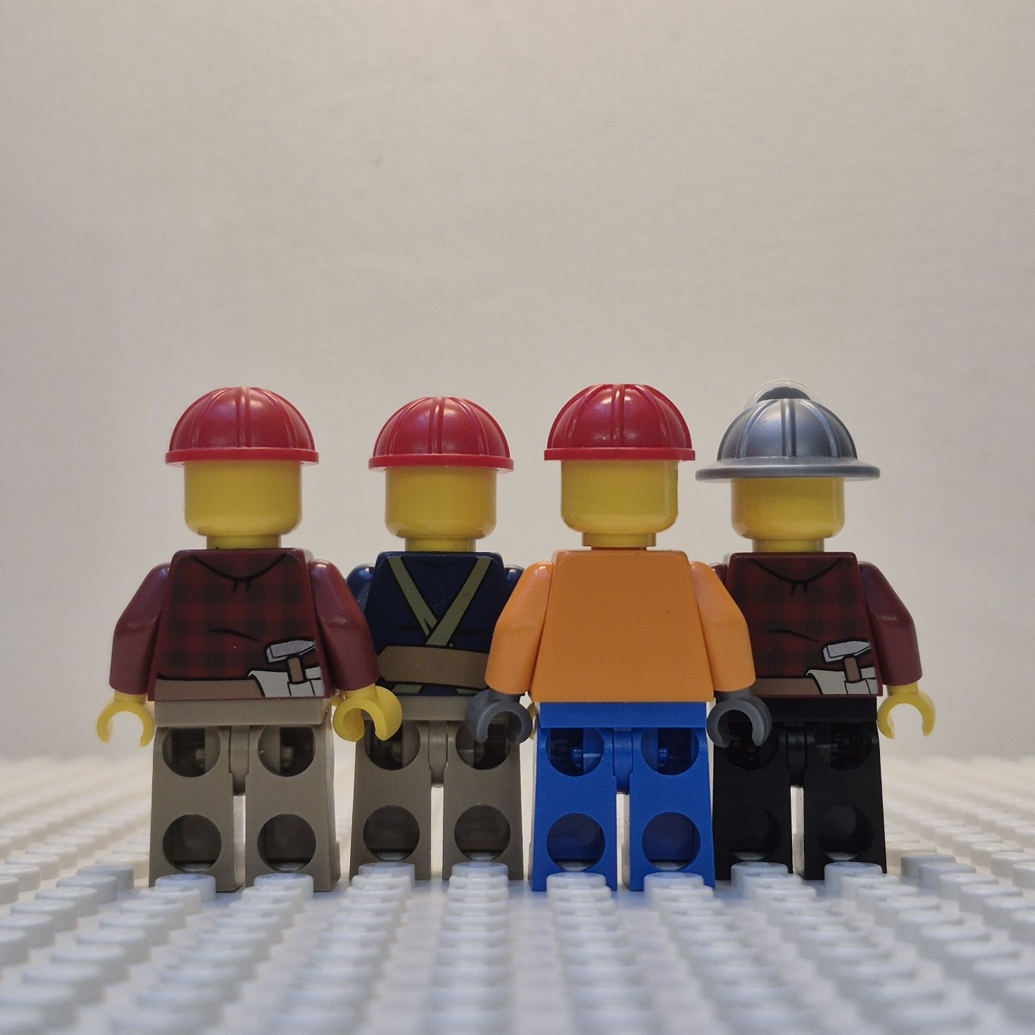 Zestaw figurek lego city pracownicy kopalni