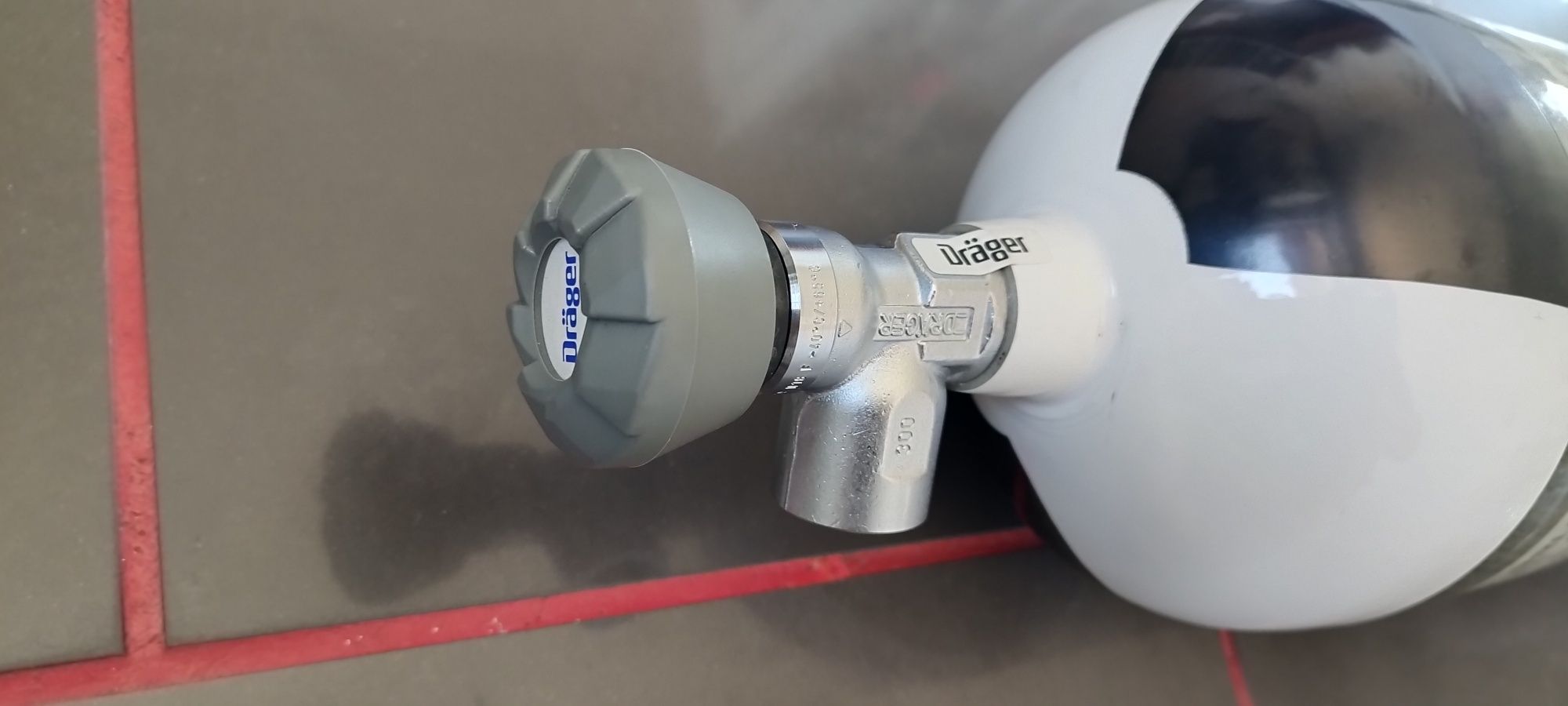 Butla kompozytowa Dräger 6,8l/300 bar. Polecam