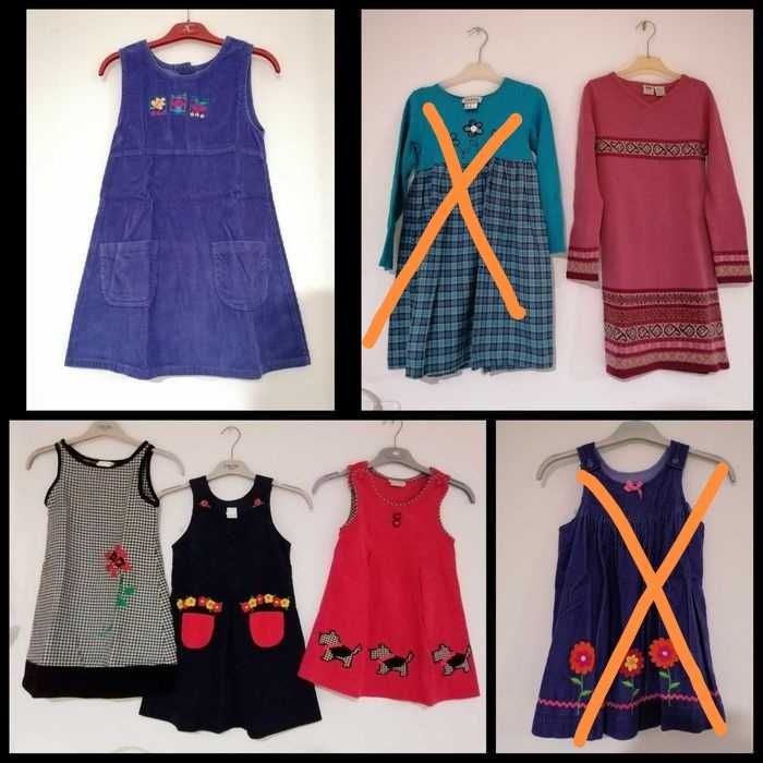 Vestidos Criança Menina 4, 5, 6, 7 e 10 Anos