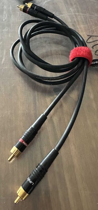 Linn Black Interconnects RCA/RCA - 1,20m
