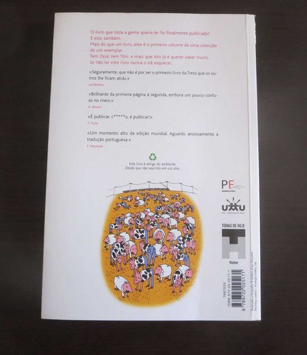 "Livro da Treta", de JPGomes e António Feio (Portes incluídos)*