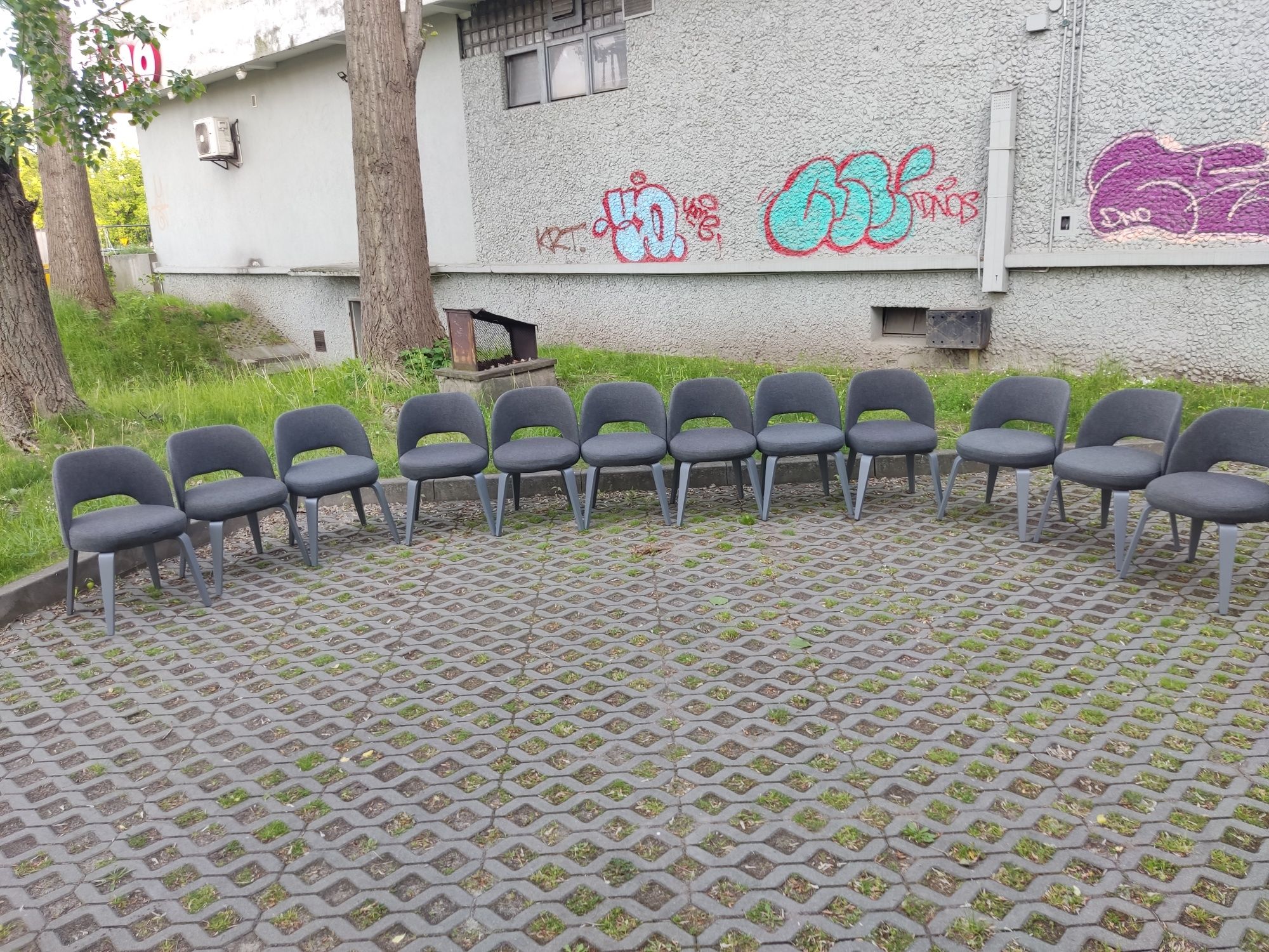 Zestaw krzeseł DOWÓZ GRATIS krzesło krzesła Executive tapicerowane