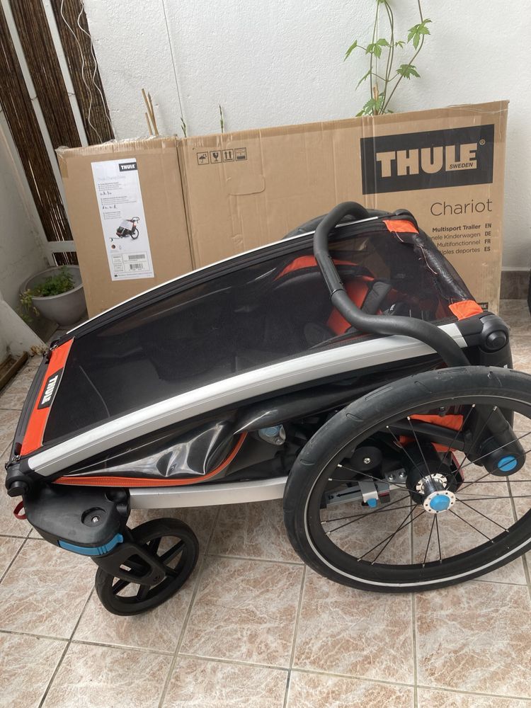Thule Chariot Cross 1 + zestaw narciarski