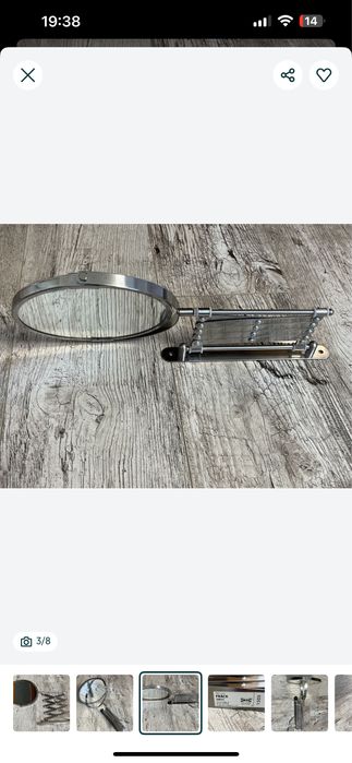 Розкладне зеркало у ванну від IKEA FRACK,SWEDEN