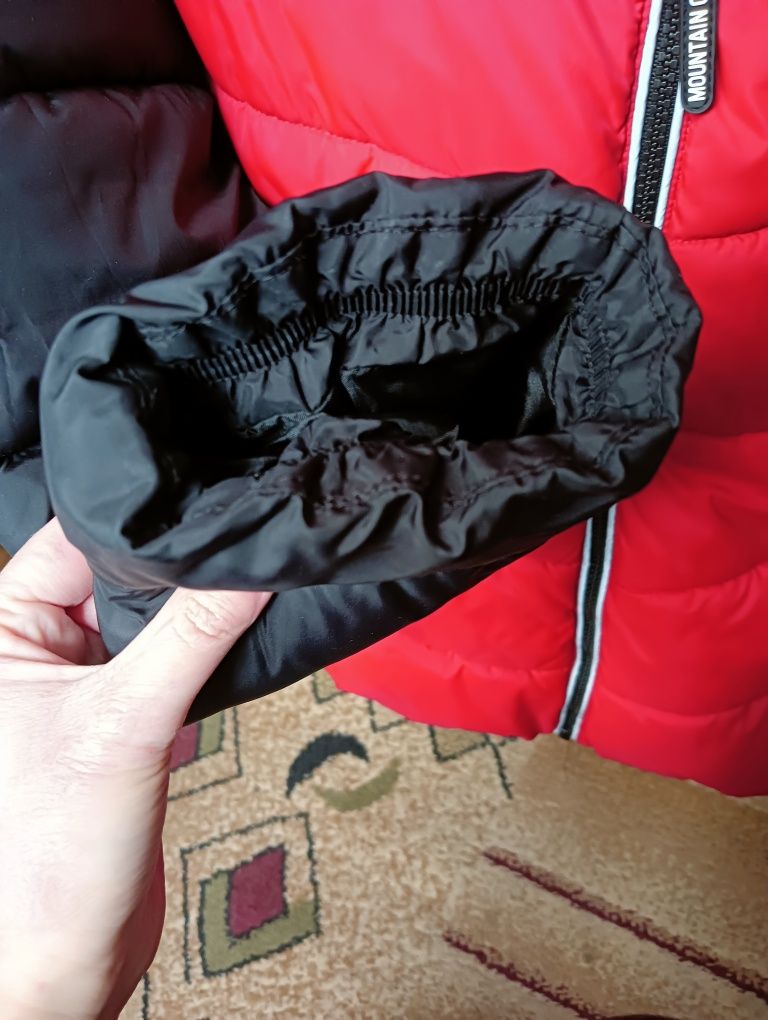 Kurtka zimowa chłopięca na polarze