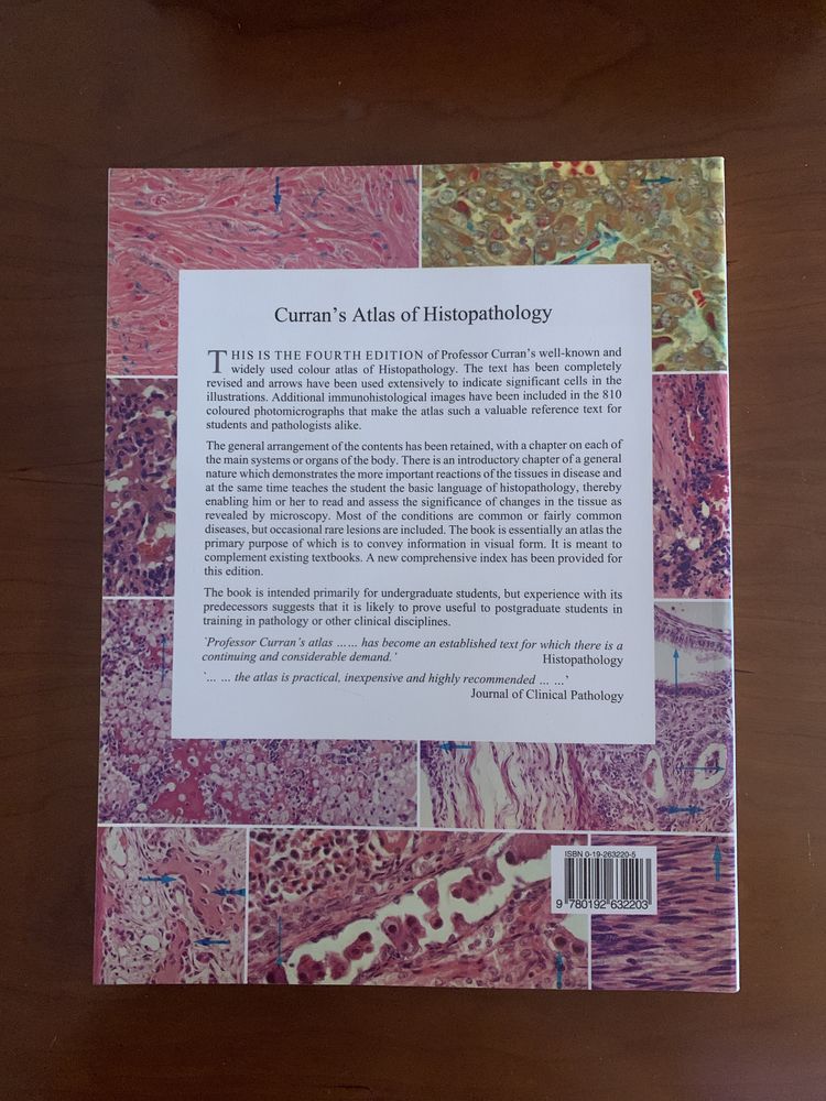 Livro Curran’s Atlas of Histopathology