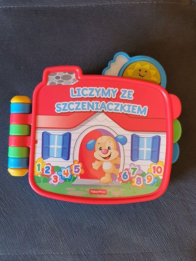 Książeczka liczymy ze szczeniaczkiem fisher price