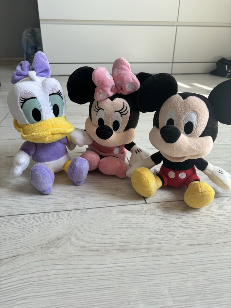 Zestaw maskotki pluszkaki Disney myszka miki miniee daisy