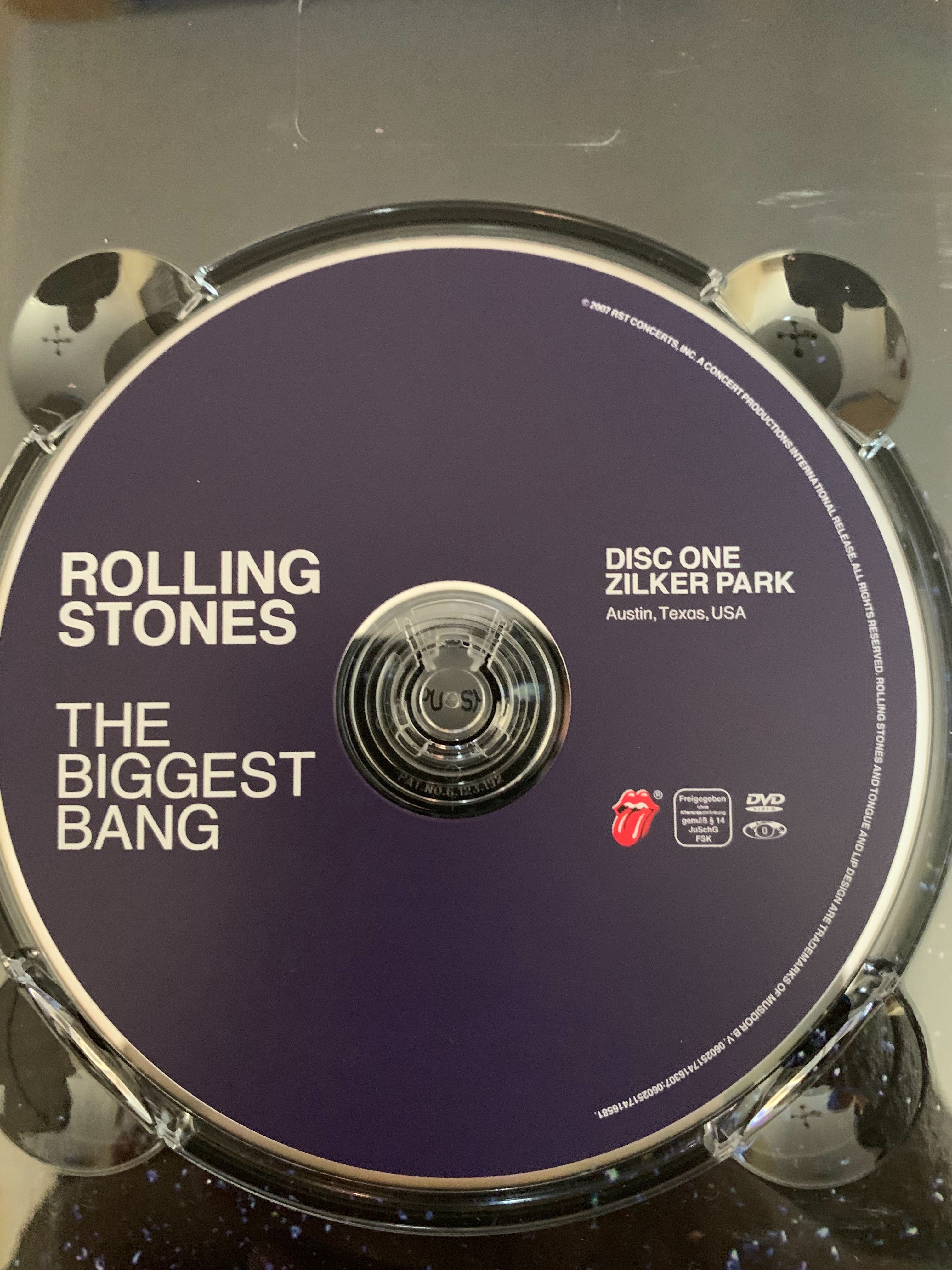 Rolling Stones  edição especial 4 Dvds -The Biggest Bang