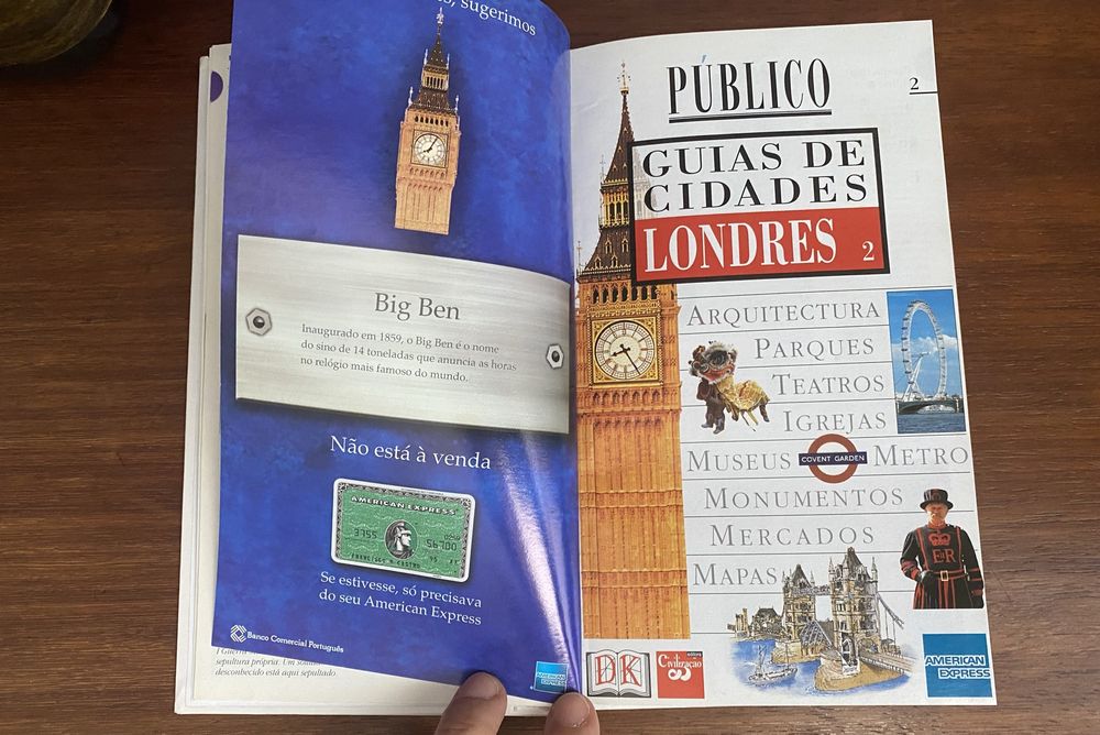 Guia American Express - Jornal Público - Londres