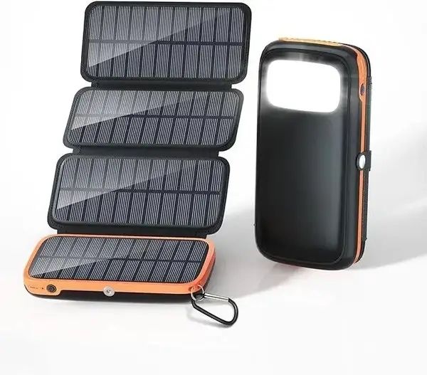 Повербанк CONXWAN Solar 26800mAh с 4 солнечными панелями и 3 выходами