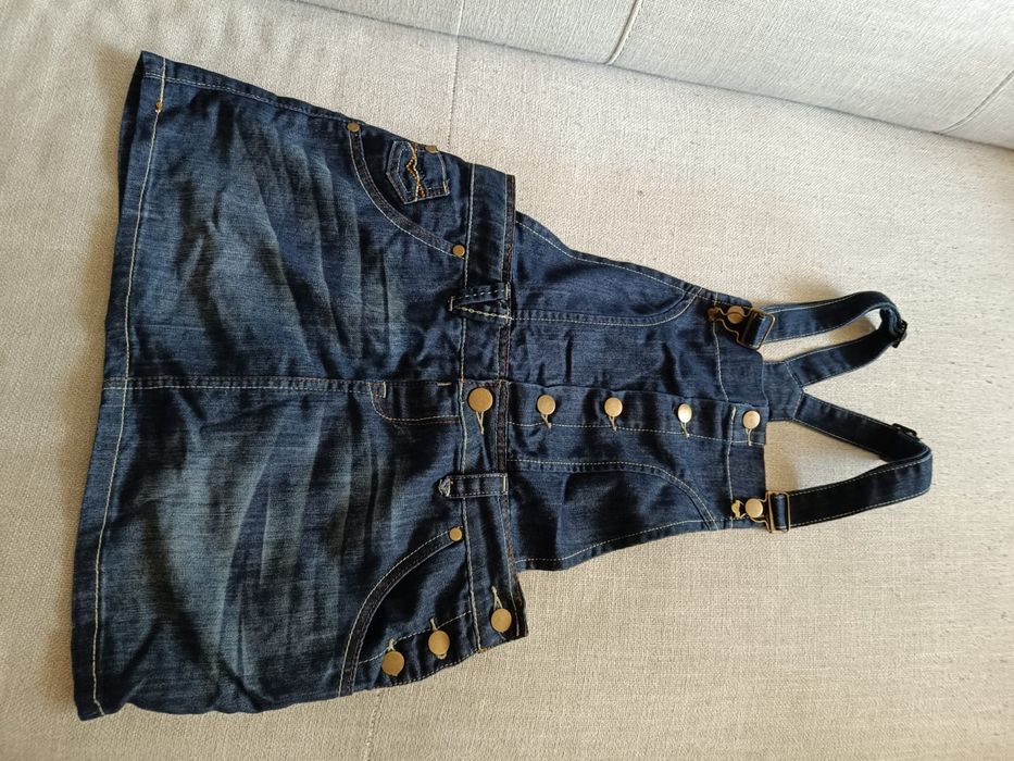 Spódniczka na szelkach