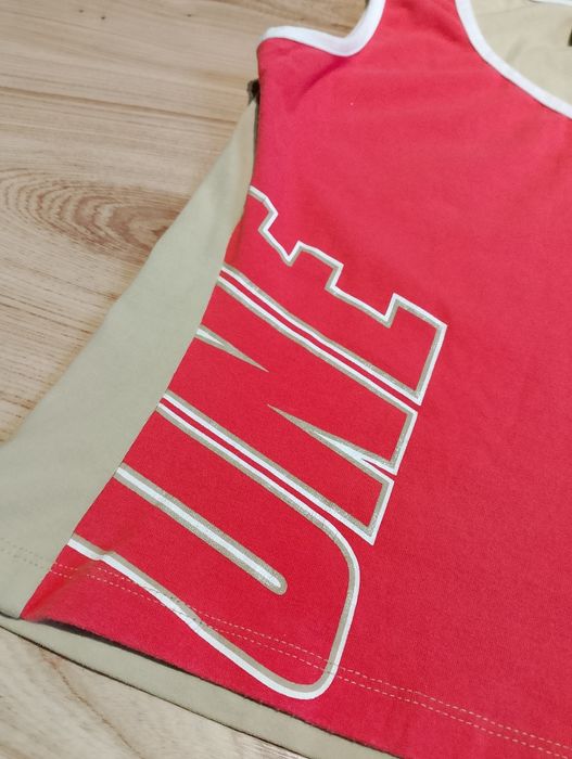 Pomarańczowy Damski Podkoszulek Nike Vintage 00's