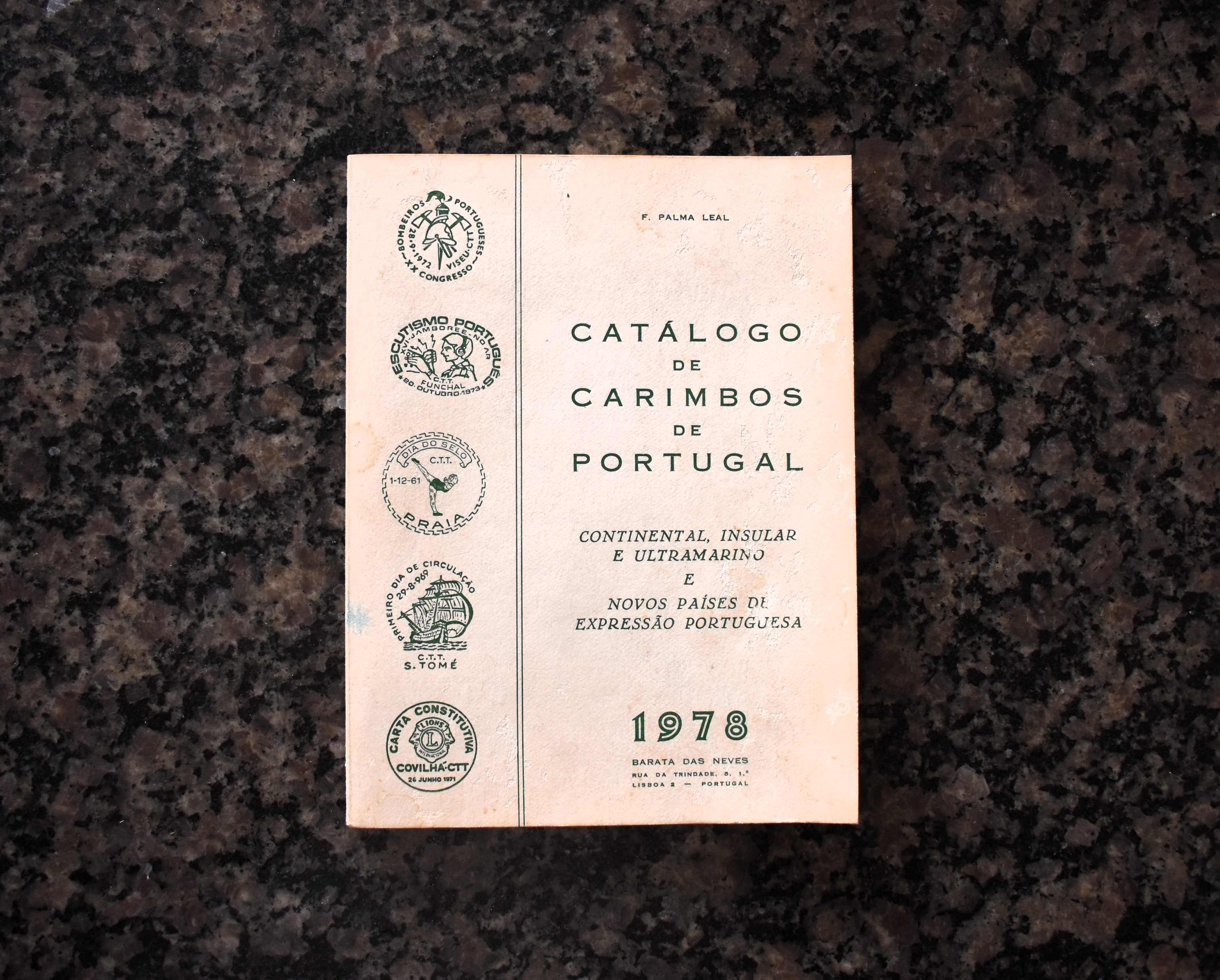 F. Palma Leal - Catálogo de Carimbos de Portugal - 1978