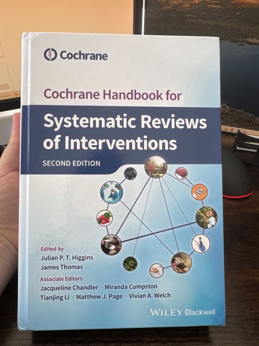 Livro Cochrane Handbook for Systematic Reviews of Interventions