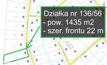 Działka nr 136/56 -Działki "Na wzgórzu"
