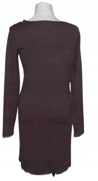 Sukienka z włóczki wiskoza dopasowana przed kolana L - 40 | 133G