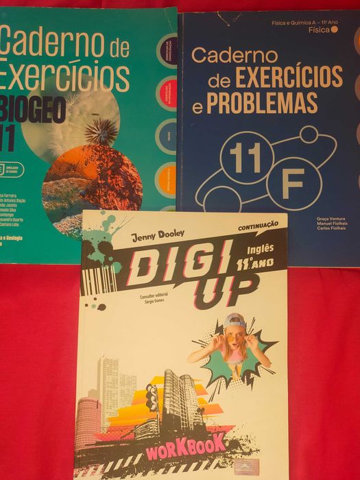 Livros exercícios 11° ano