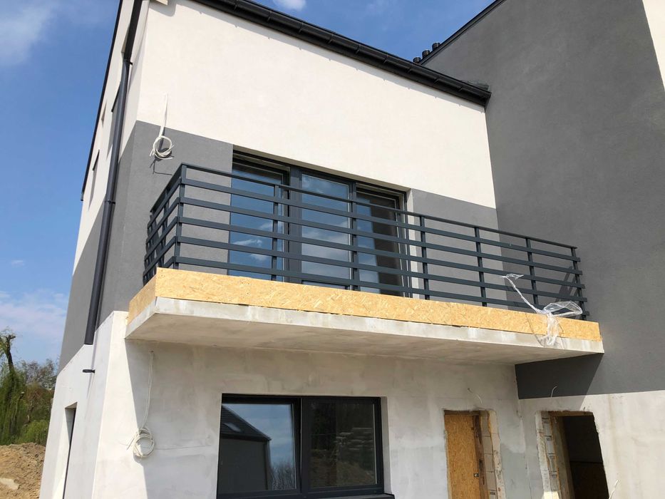 Barierki balustrady aluminiowe balkony balkonowe ze stali nierdzewnej