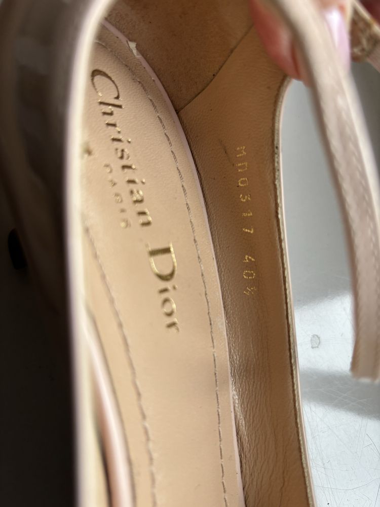 Туфли Dior оригинал лак 40,5