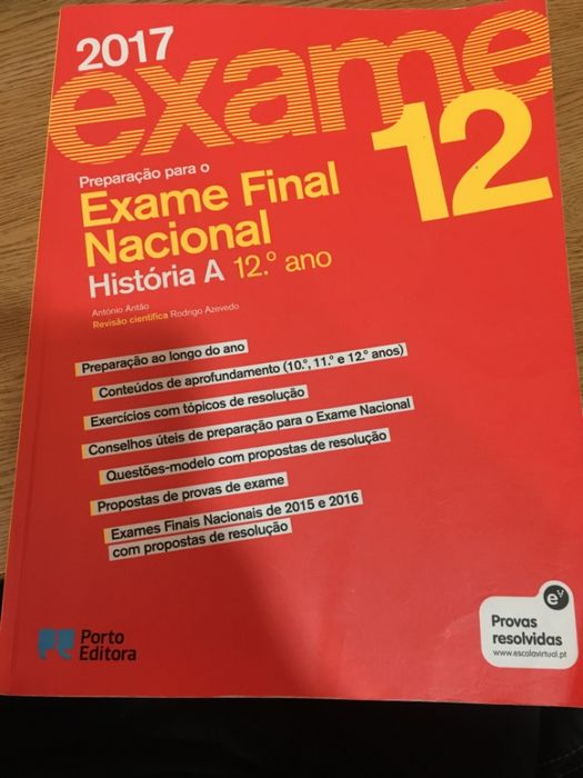 Preparação Exame Final Nacional - História A 12º - 2017