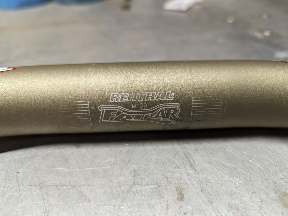 Kierownica renthal fat bar 35 800 gold