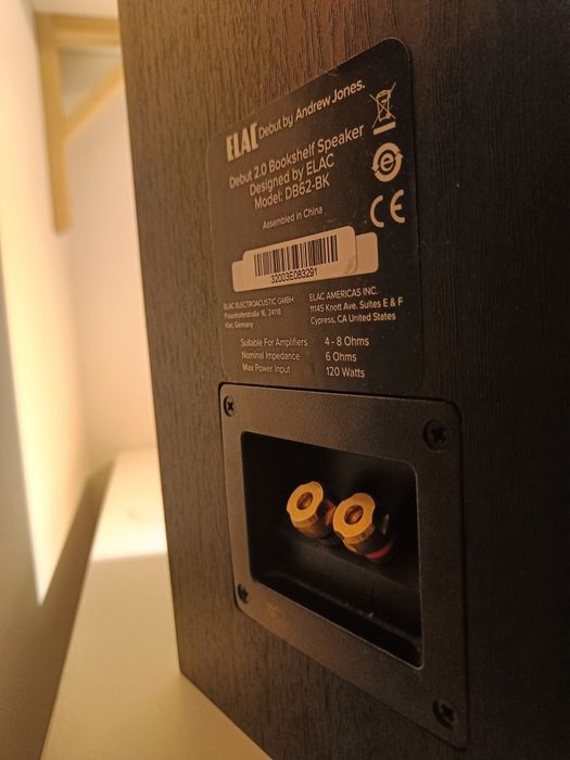 Kolumny Elac Debut B6.2 + DAC Loxjie A30 + sub yamaha- gotowy zestaw