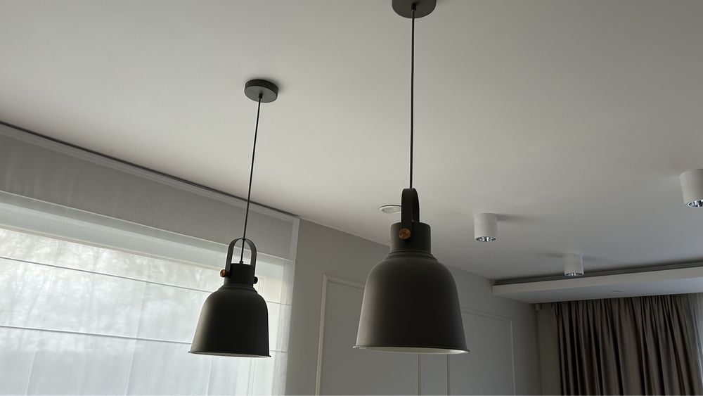 2 szt lampa szara LOFT stan bardzo dobry