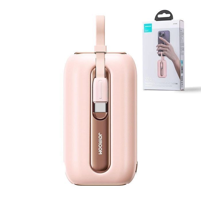 Joyroom mini powerbank 10000mAh Colorful Series 22.5W z 2 wbudowanymi