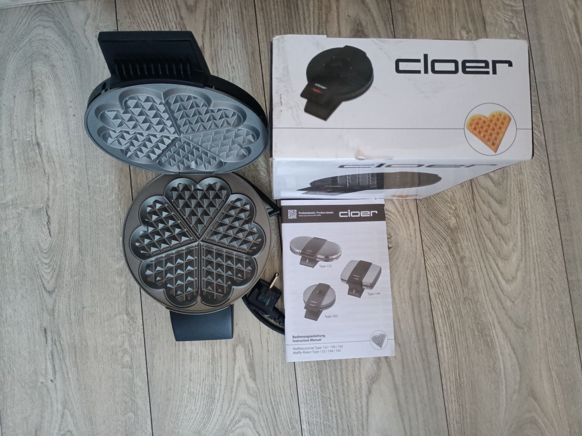 Cloer 1620 Gofrownica do gofrów w kształcie serca