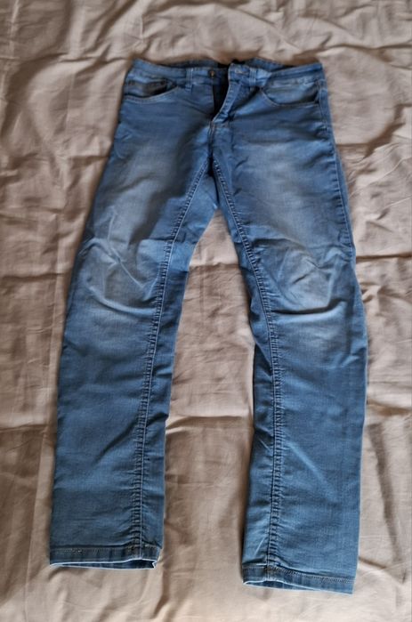 Нові чоловічі світло-сині джинси