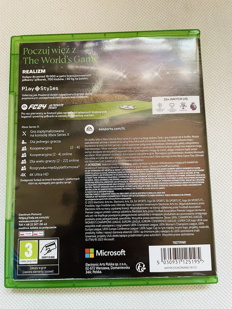 Gra FC 24 Na Xbox One / Series