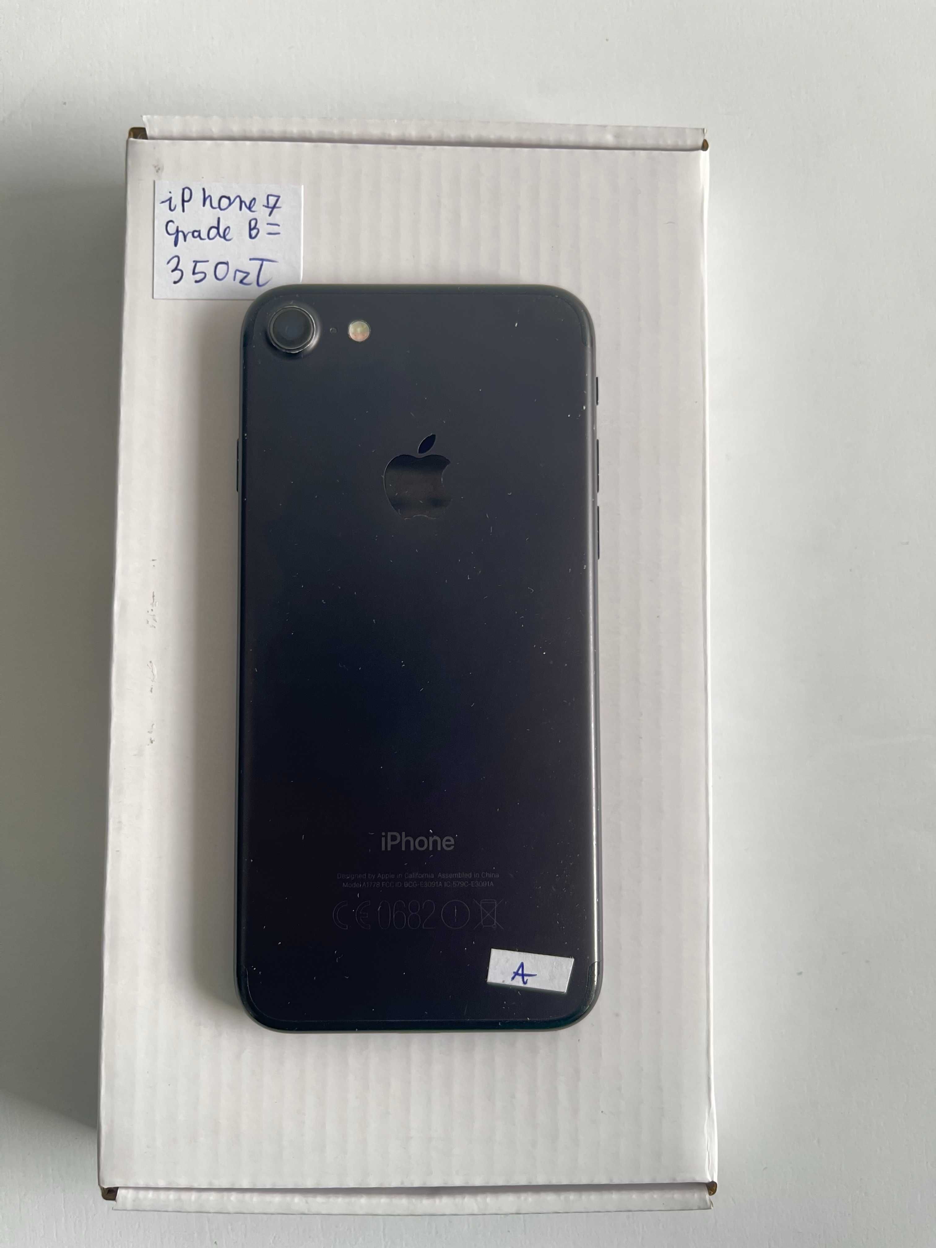 iPhone 7 32Gb, Sprawny w 100%, Bateria 81%, Kolor Czarny