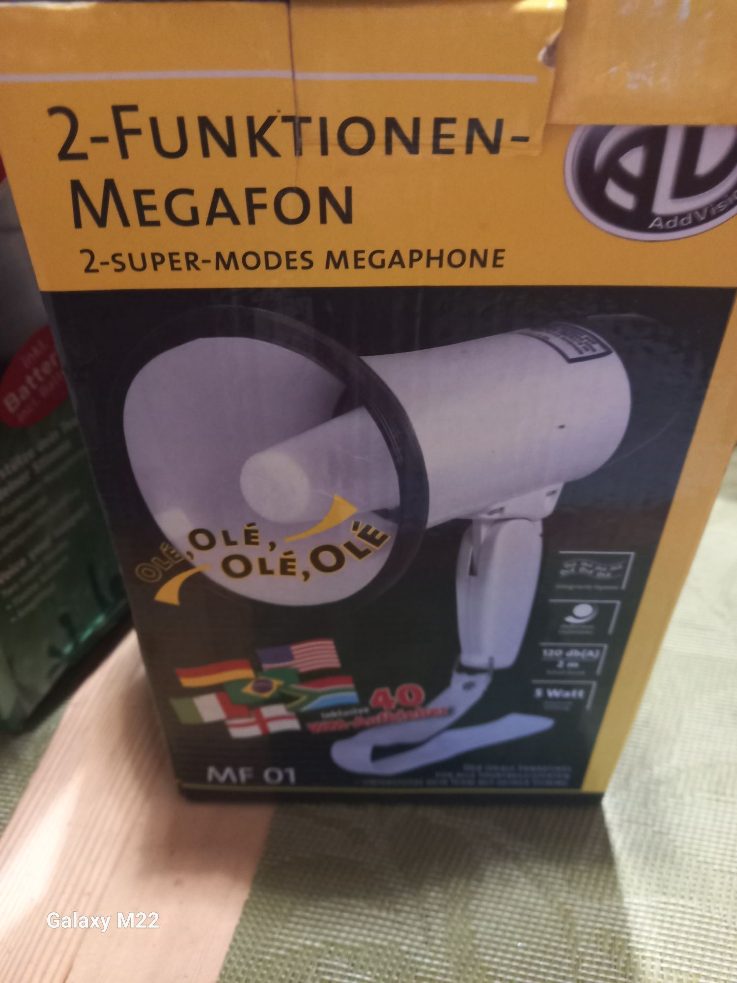 Megafon Głośnik 2x1