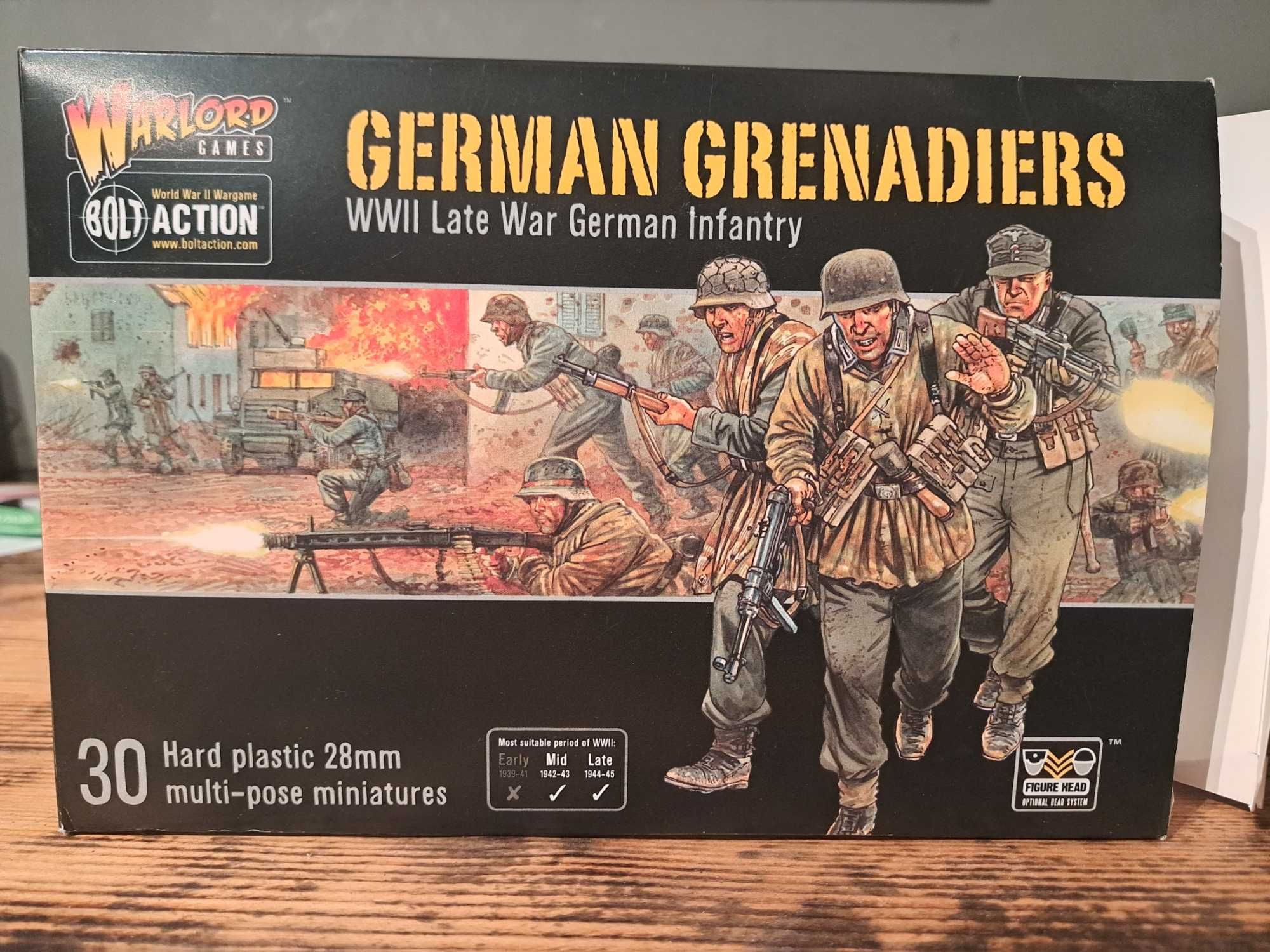 Bolt Action German Grenadiers zestaw