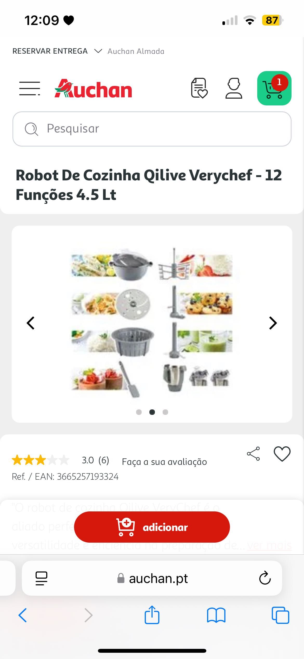 Vendo robot cozinha qilive