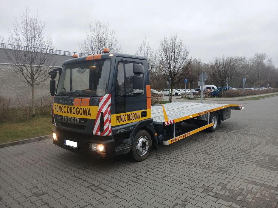 Iveco 7.160 EURO 5 POMOC DROGOWA HOLOWNIK  Laweta Ładowność 3400kg Specjalny autolaweta